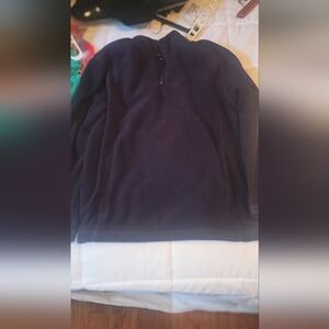 St. John's Bay Men's Navy Zip-Up Sweater